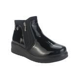 BOTINES CHALADA NEGRO CHAROL MUJER 36-RAYO-3