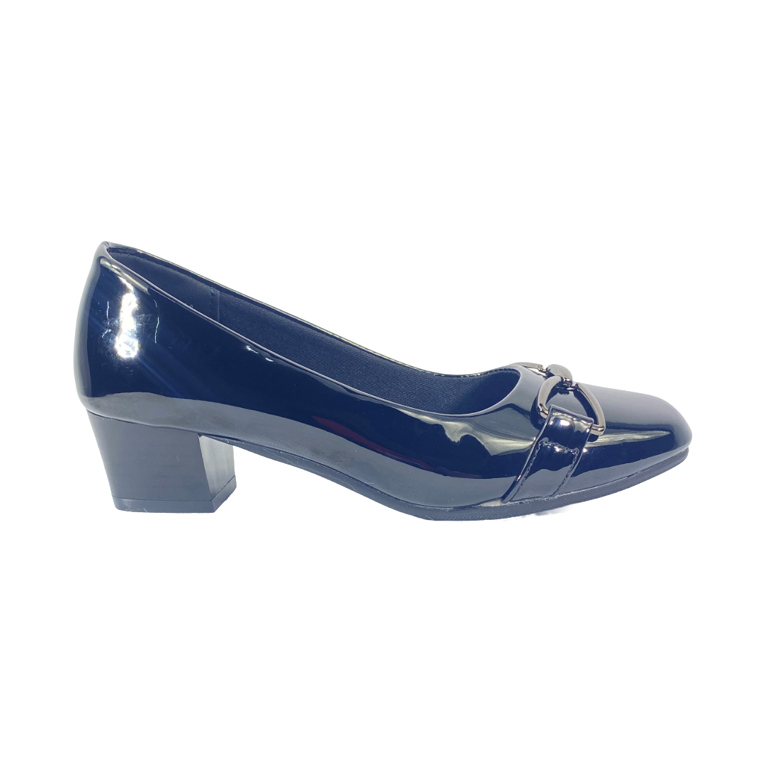 ZAPATOS FORMALES ALQUIMIA NEGRO CHAROL MUJER | 3027-02