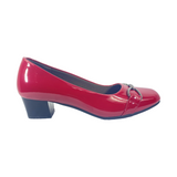 ZAPATOS FORMALES ALQUIMIA ROJO CHAROL MUJER | 3027-04