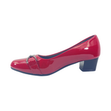 ZAPATOS FORMALES ALQUIMIA ROJO CHAROL MUJER | 3027-04