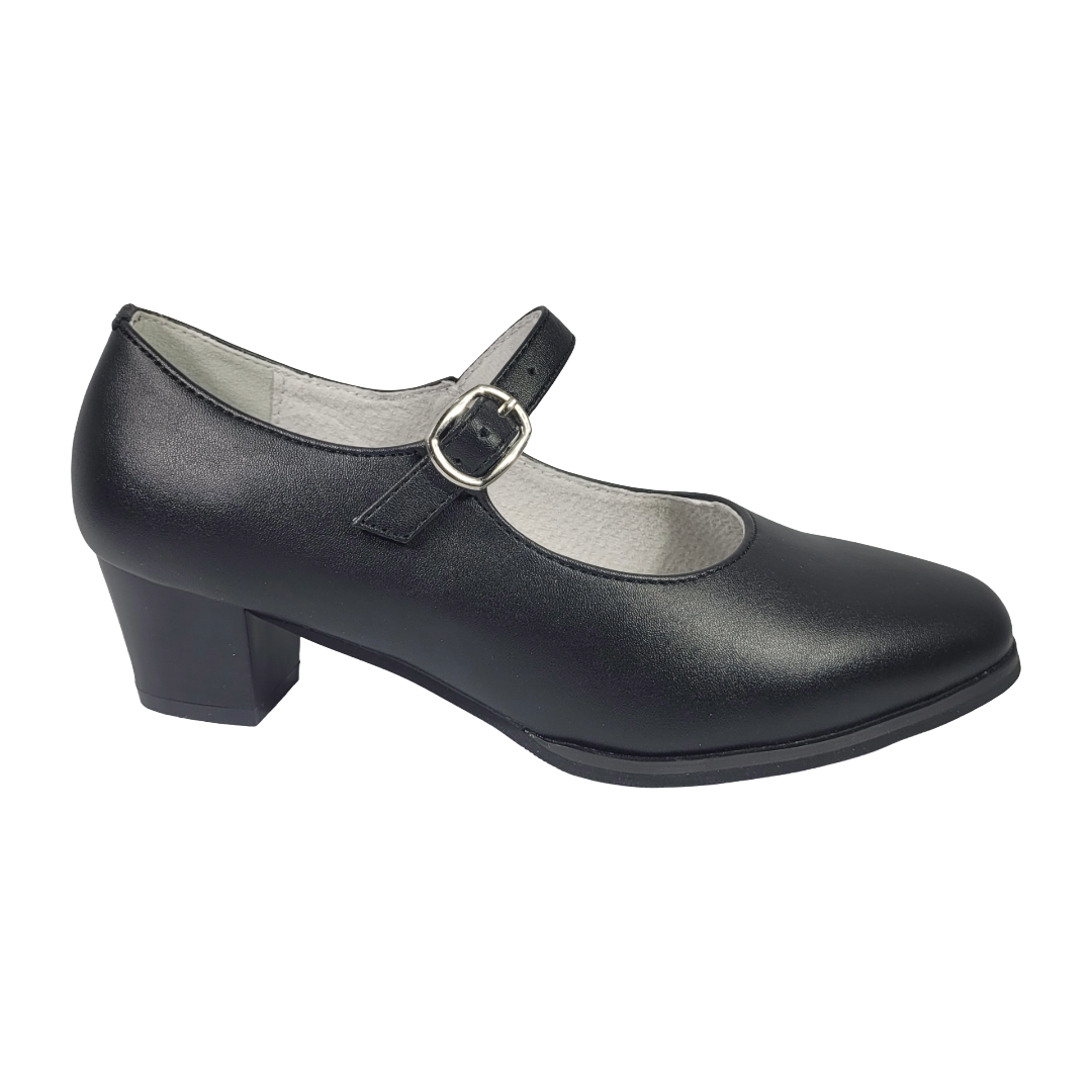ZAPATOS DE CUECA ALQUIMIA NEGRO MUJER 3054