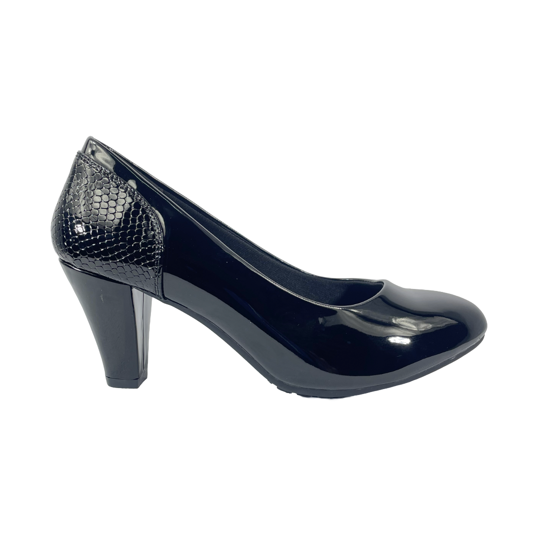 ZAPATOS FORMALES ALQUIMIA NEGRO MUJER | 3364-02