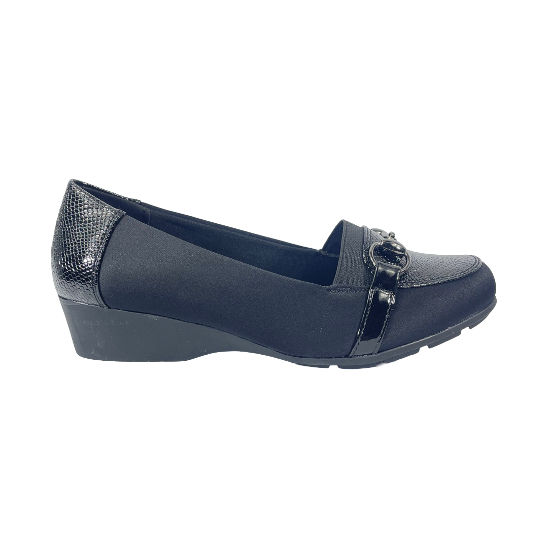 MOCASINES ALQUIMIA NEGRO MUJER | 3410-02