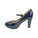 ZAPATOS FORMALES BONNY FRANCO AZUL CHAROL MUJER 403-0250