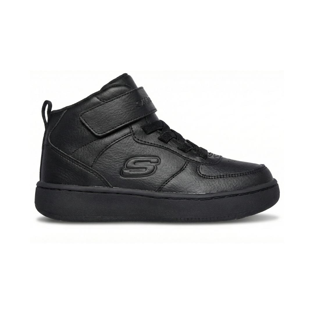 ZAPATILLAS ESCOLARES INFANTIL SKECHERS COURT 92  | 405706L-BBK