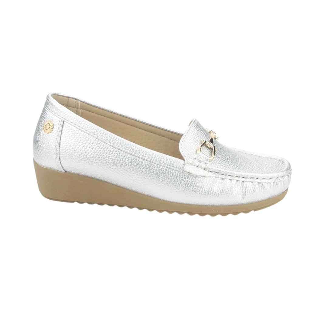 MOCASINES CHALADA SILVER | 47-MALU-2