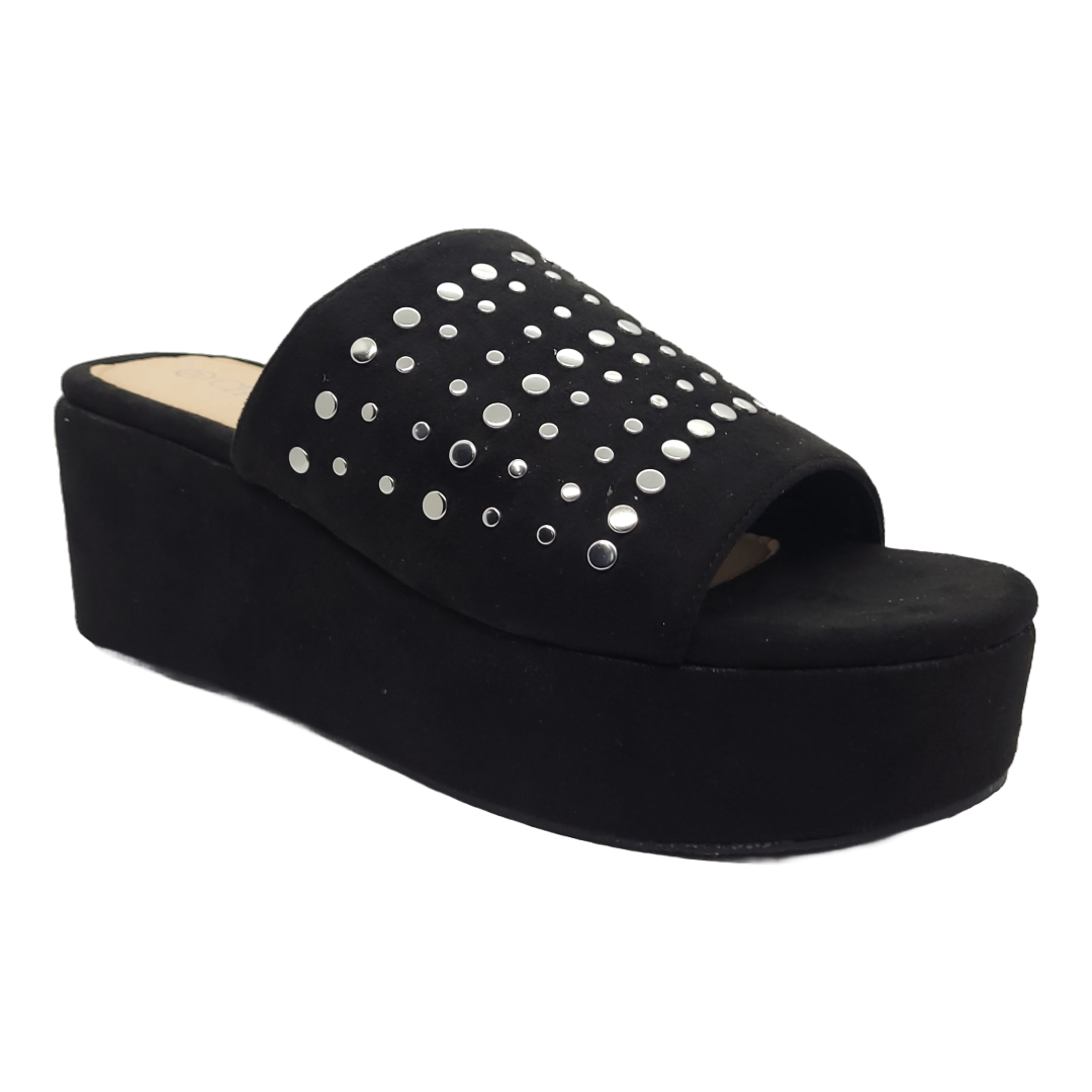 SANDALIAS DE FIESTA CHALADA NEGRAS (MUJER) | 5-CLONA-41