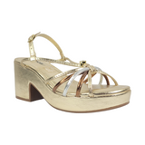 SANDALIAS MOLECA DORADO MUJER | 5549.110.30838-106451