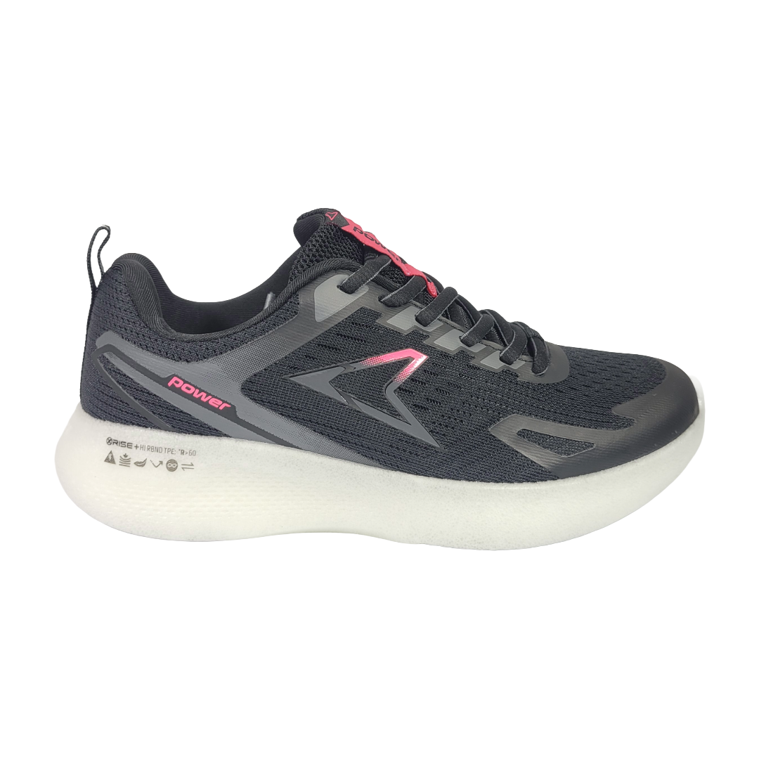 ZAPATILLAS URBANAS POWER NEGRO MUJER 589-6810
