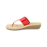 SANDALIAS BONNY FRANCO ROJO MUJER 384-0078