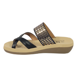 SANDALIAS BONNY FRANCO NEGRO MUJER 384-0971