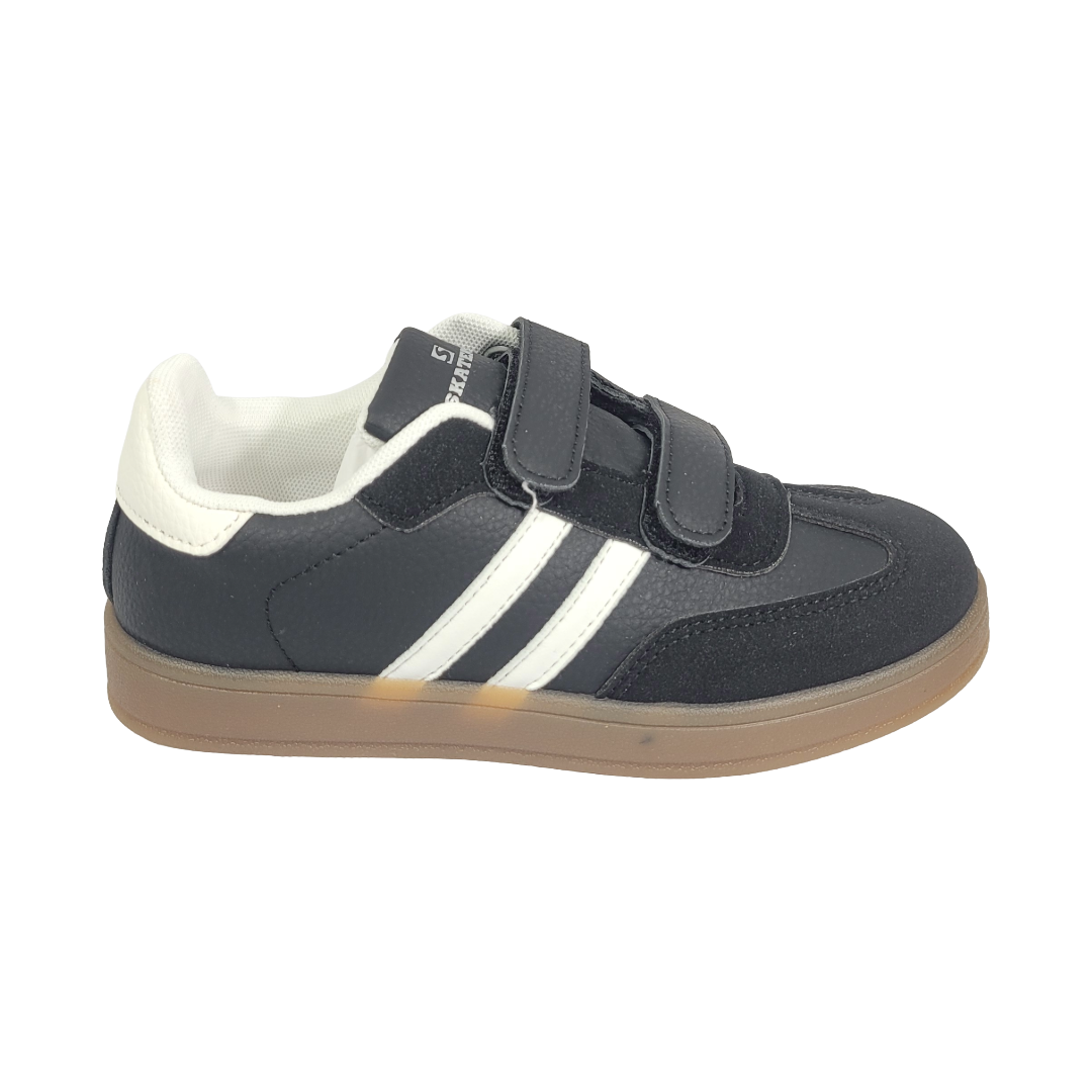 ZAPATILLAS URBANAS SKATERS NEGRO INFANTIL 804-0111
