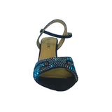 SANDALIAS DE FIESTA VIA FRANCA NEGRAS | 5G8241