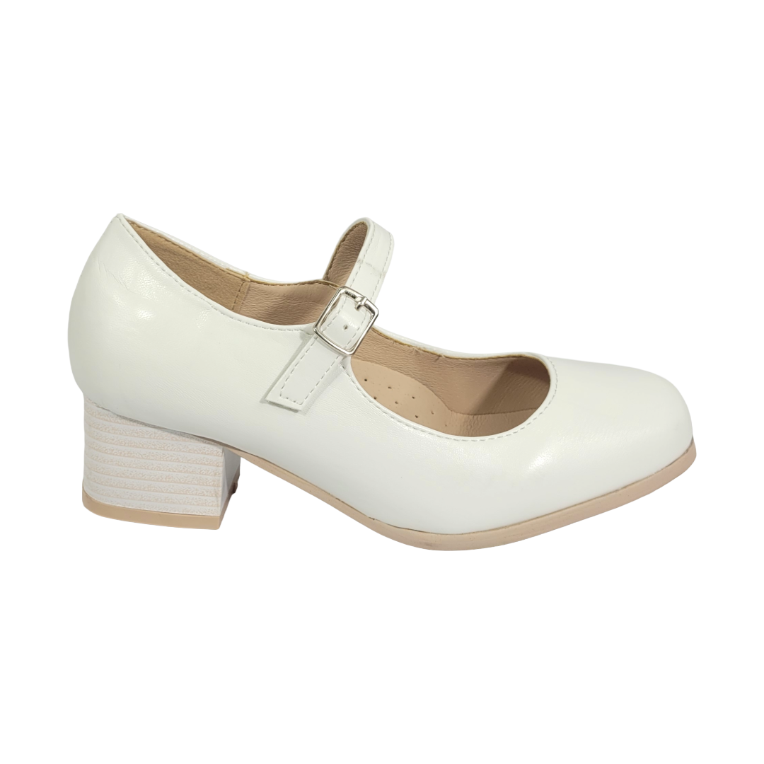 ZAPATOS DE CUECA MD BLANCO INFANTIL 5R02-10