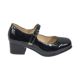 ZAPATOS DE CUECA MD NEGRO CHAROL INFANTIL 5R02-1A