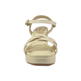 SANDALIAS DE FIESTA MODARE CREMA MUJER | 7203.102.21736-83517