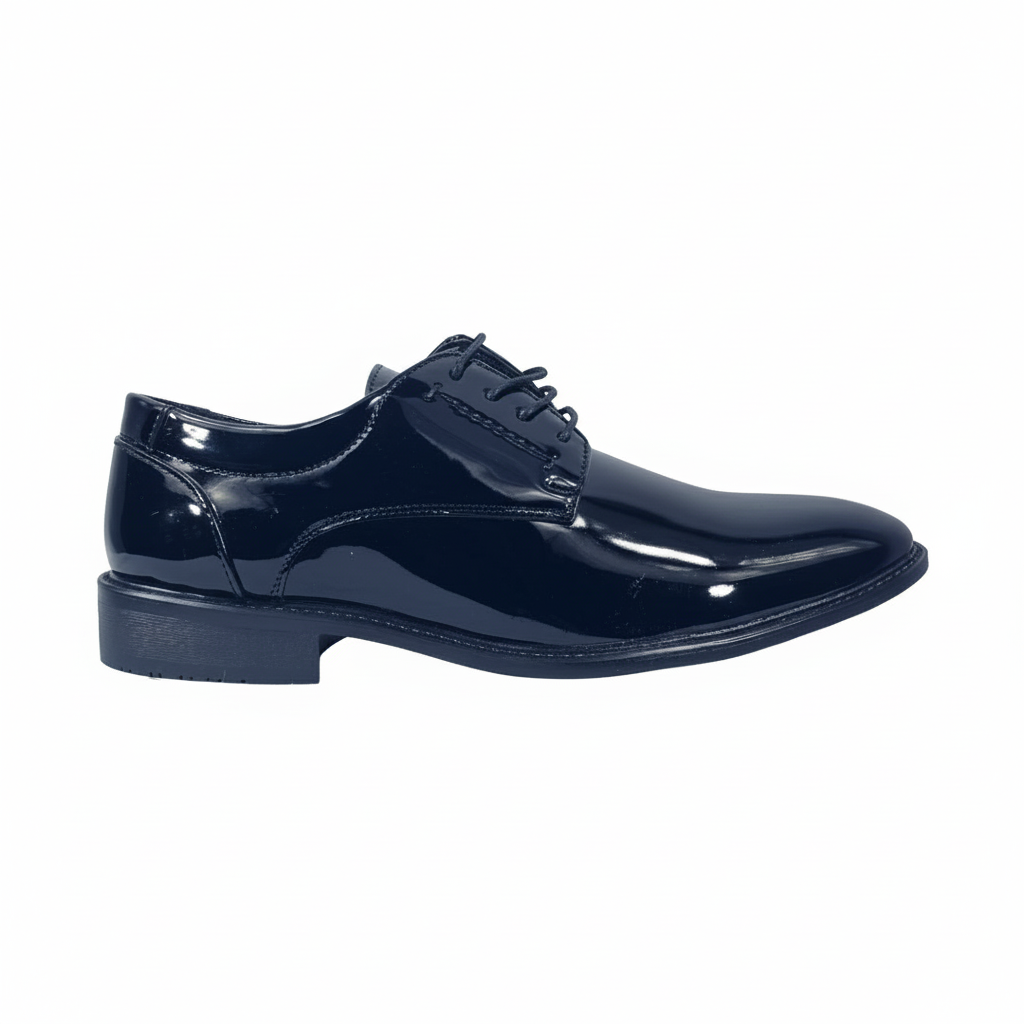 ZAPATOS FORMALES UNISPORT NEGRO CHAROL HOMBRE | 9028-20