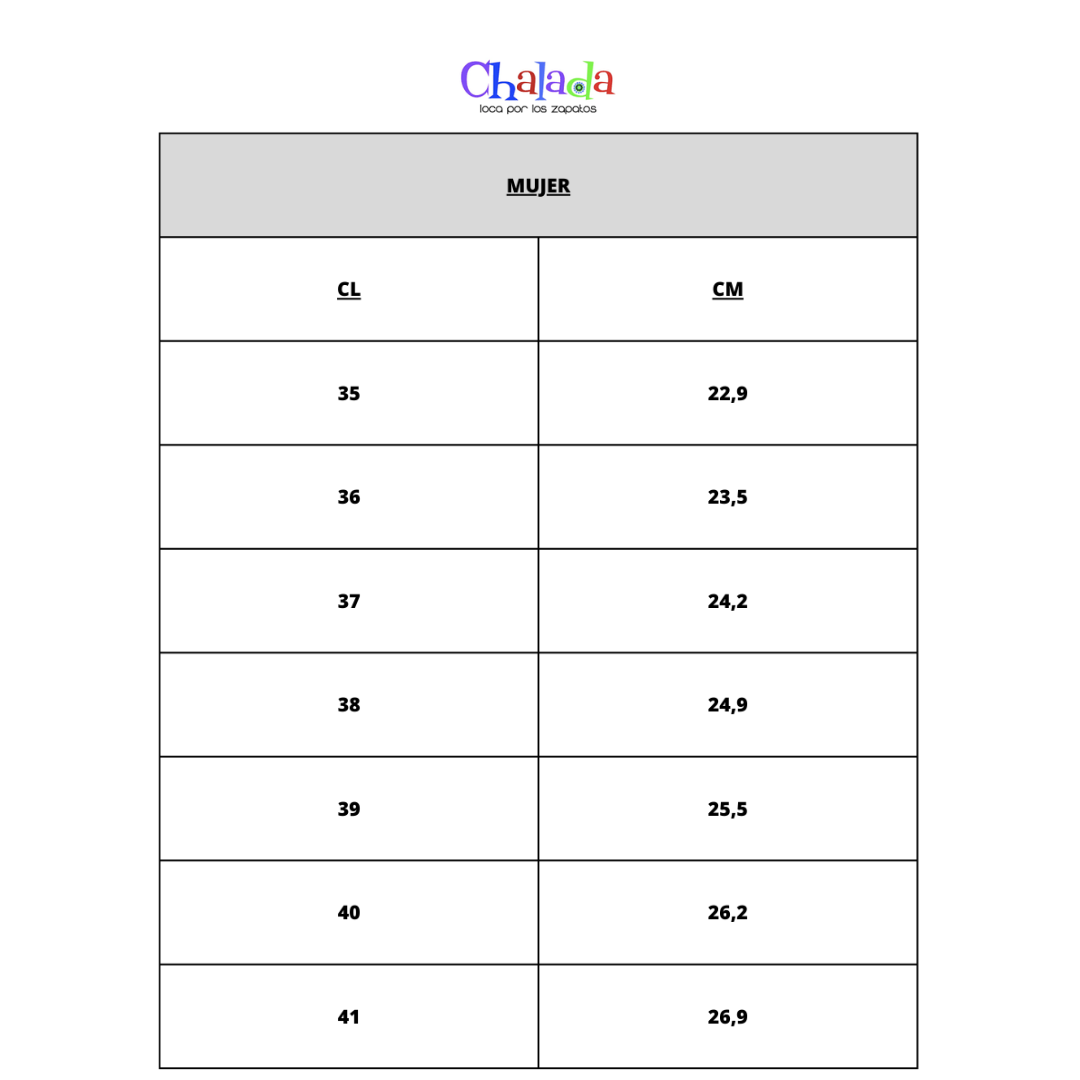 CHALADA MUJER