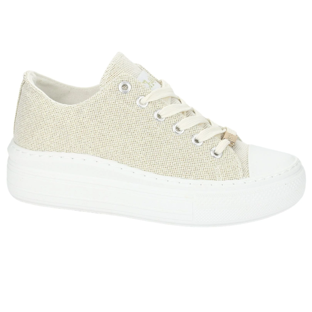 ZAPATILLAS URBANAS CHALADA MUJER DORADO 23-CLU-11