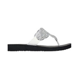 SANDALIAS SKECHERS GLAMOUR MUJER 120050-WHT