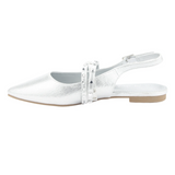 BALLERINAS CHALADA MUJER PLATEADO 5-MARIS-6