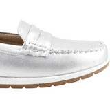 MOCASÍNES NEW WALK BIANCA PLATEADO MUJER  FM1240-V0
