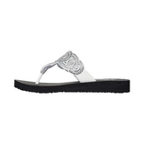 SANDALIAS SKECHERS GLAMOUR MUJER 120050-WHT
