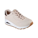 ZAPATILLAS URBANAS SKECHERS UNO NATURAL MUJER 155196-NAT