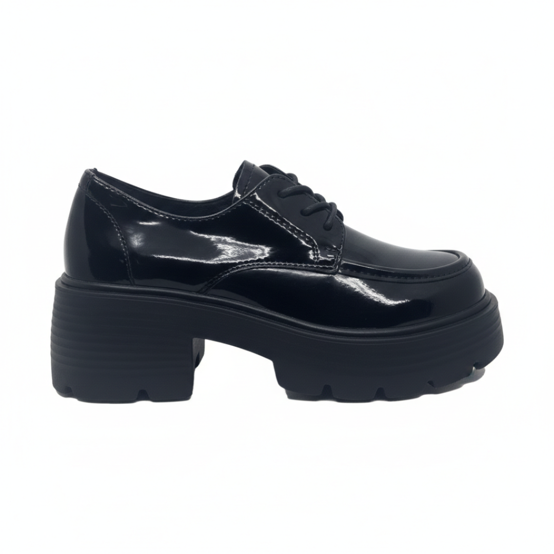 ZAPATOS ESCOLARES HUALUNAOTE BLACK | H-186