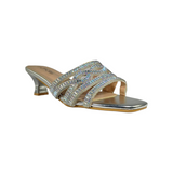 SANDALIAS DE FIESTA J-RUN PLATEADO MUJER G679F3