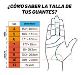 GUANTES GUIA DE TALLAS