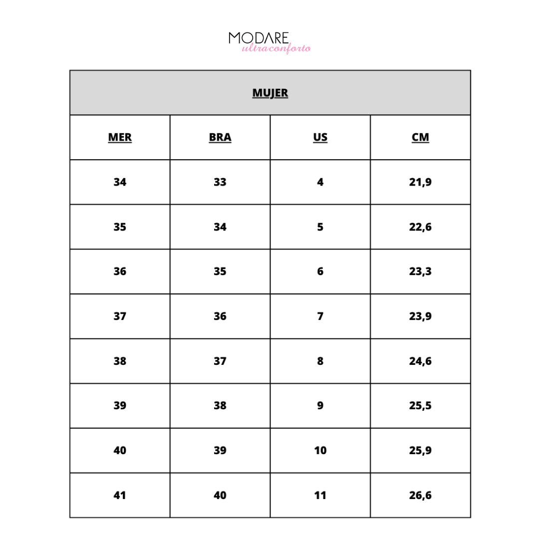 MODARE MUJER
