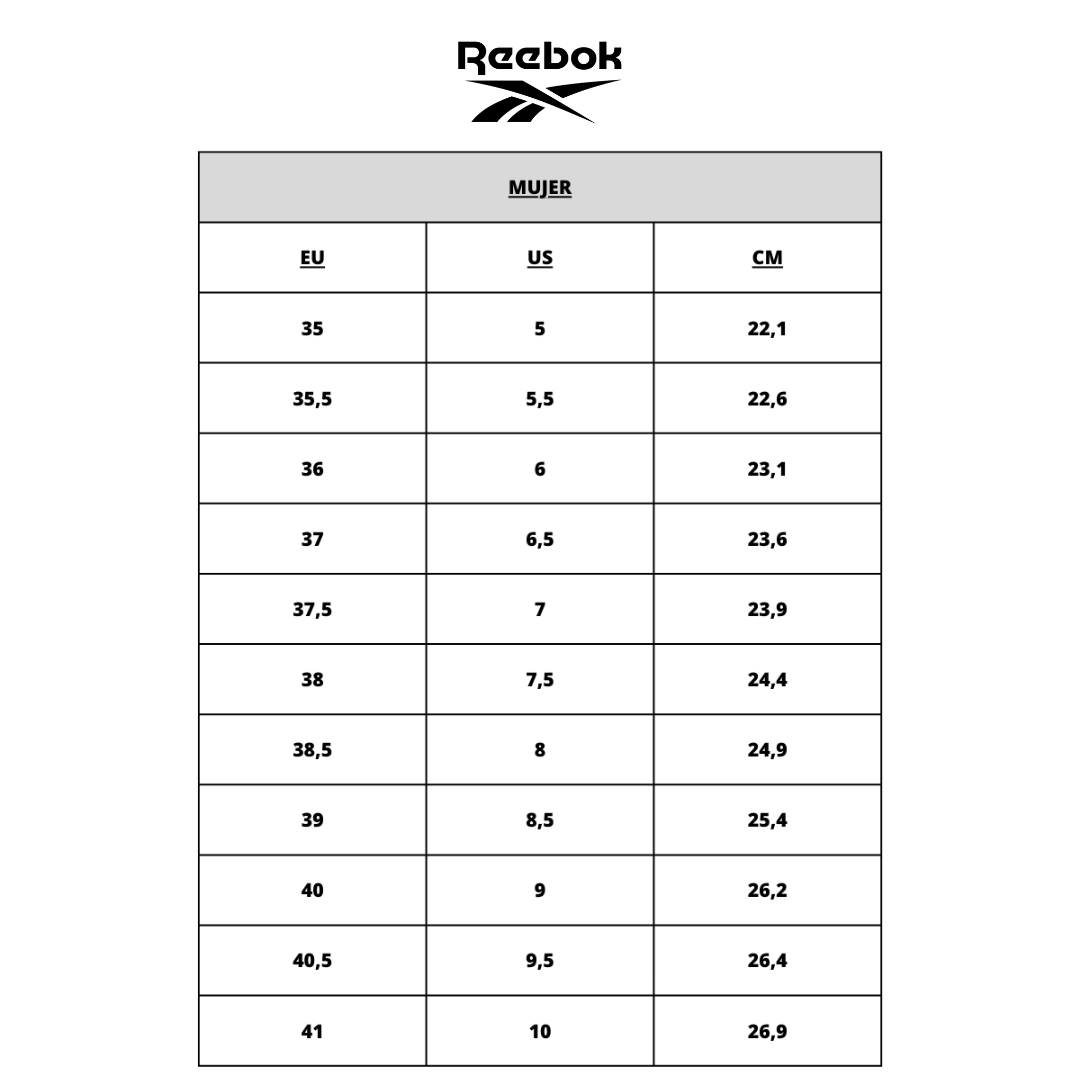 REEBOK MUJER
