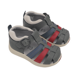 SANDALIA CERRADA GRIS | 337701