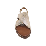 SANDALIAS NEW WALK DORADO MUJER 6Z7035-21-W0