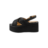 SANDALIAS DE FIESTA NEW WALK NEGRO MUJER E2022-90