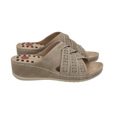 SANDALIAS POLICE TAUPE MUJER PO-POS25Y086
