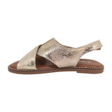 SANDALIAS NEW WALK DORADO MUJER 6Z7035-21-W0