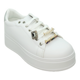 ZAPATILLAS WEIDE BLANCO/PLATEADO | ZW03