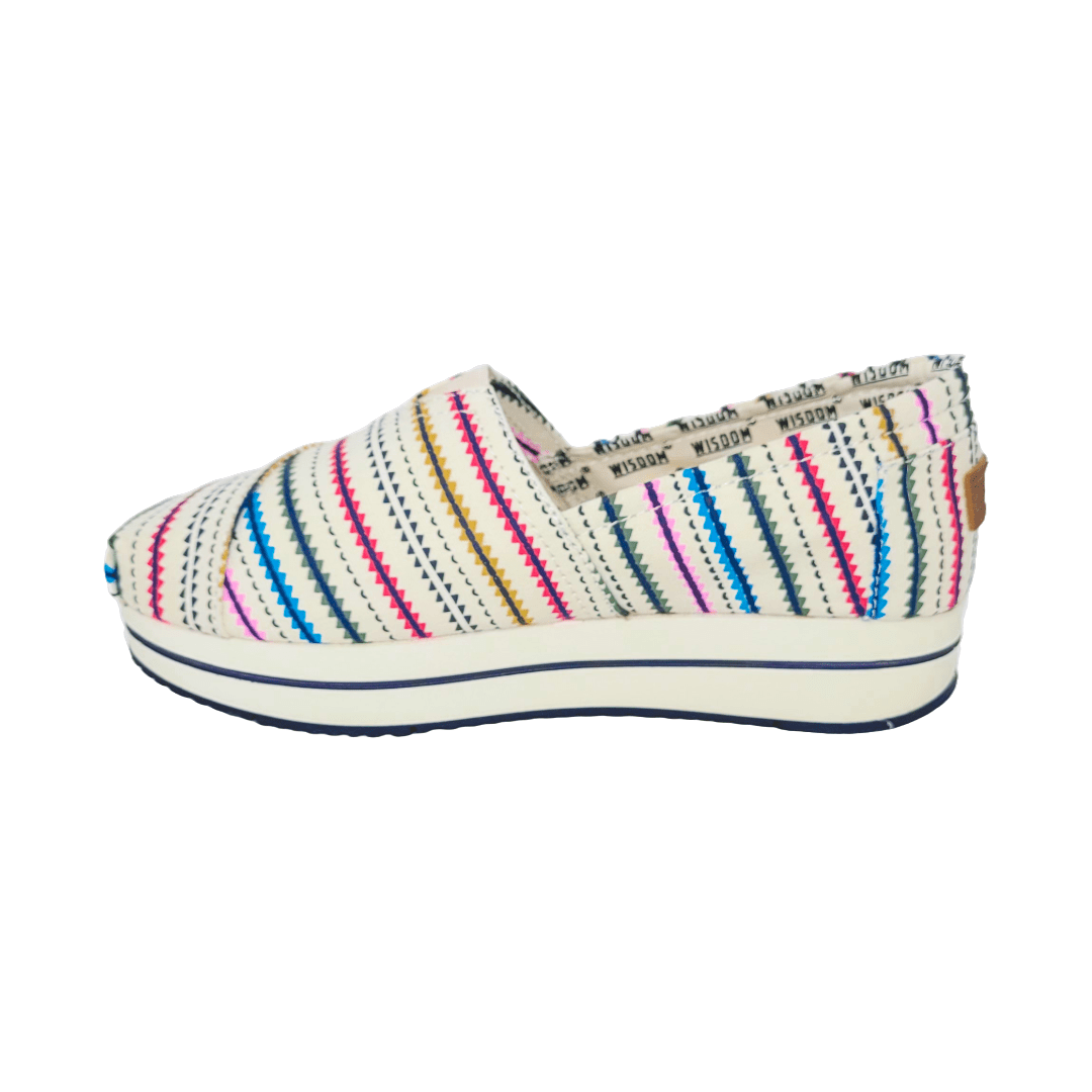 ALPARGATAS WISDOM ETNICO BEIGE | W - 010 WISDOM 35 - CalzadosPaola