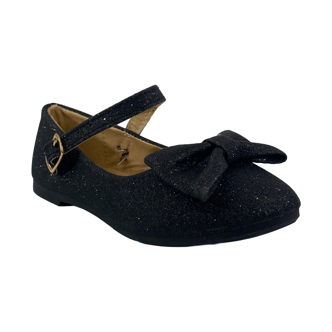 BALLERINAS HUALUNAOTE NEGRO INFANTIL | XT322B HUALUNAOTE 24 - CalzadosPaola