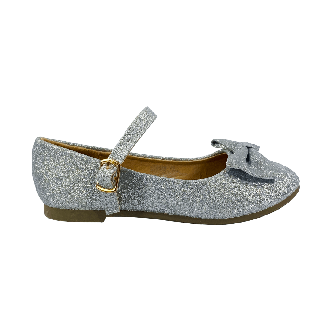 BALLERINAS HUALUNAOTE PLATEADO INFANTIL | XT322B HUALUNAOTE 24 - CalzadosPaola