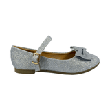 BALLERINAS HUALUNAOTE PLATEADO INFANTIL | XT322B HUALUNAOTE 24 - CalzadosPaola