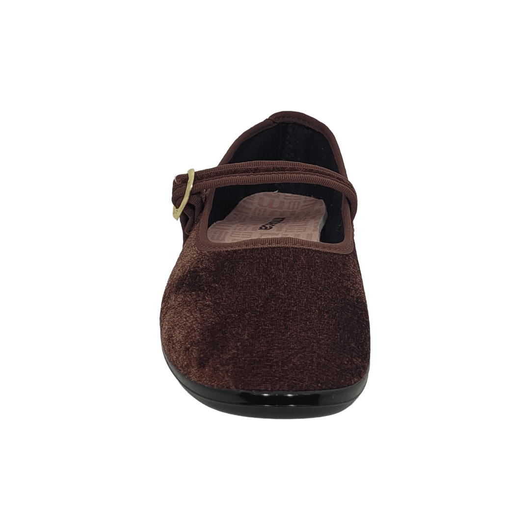 BALLERINAS MOLECA BROWN MUJER 520.75.12812 - 101321 MOLECA 35 - CalzadosPaola