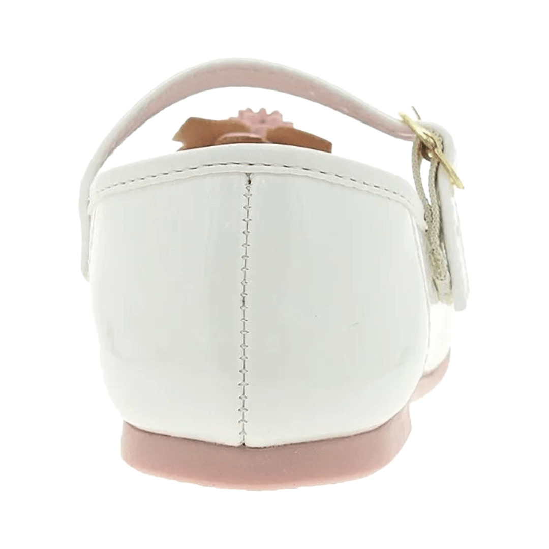 BALLERINAS MOLEKINHA BLANCAS (NIÑAS) | 2106.1046.13488.16072 MOLEKINHA 25 - CalzadosPaola