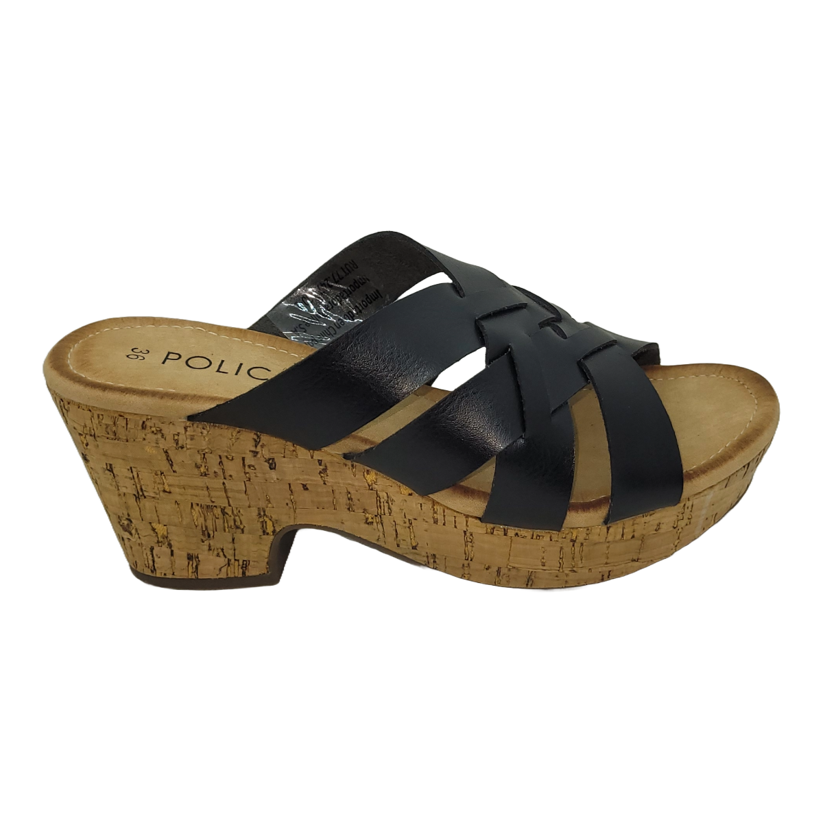 SANDALIAS DE FIESTA POLICE BLACK PO-POS25B019