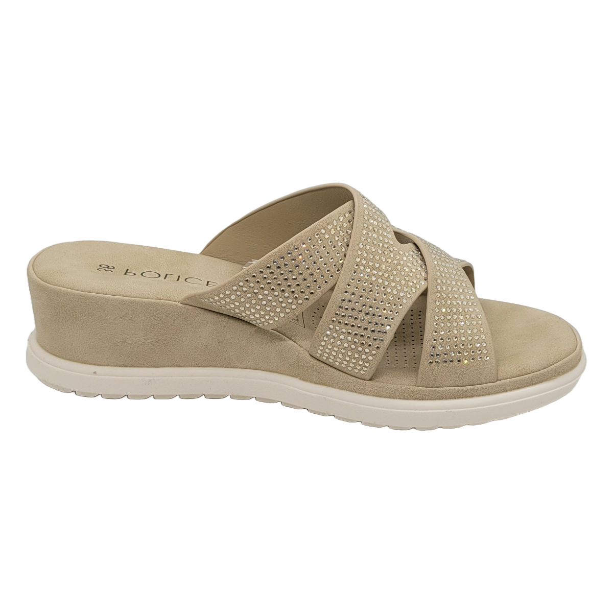 SANDALIAS POLICE BEIGE PO-POS25B056