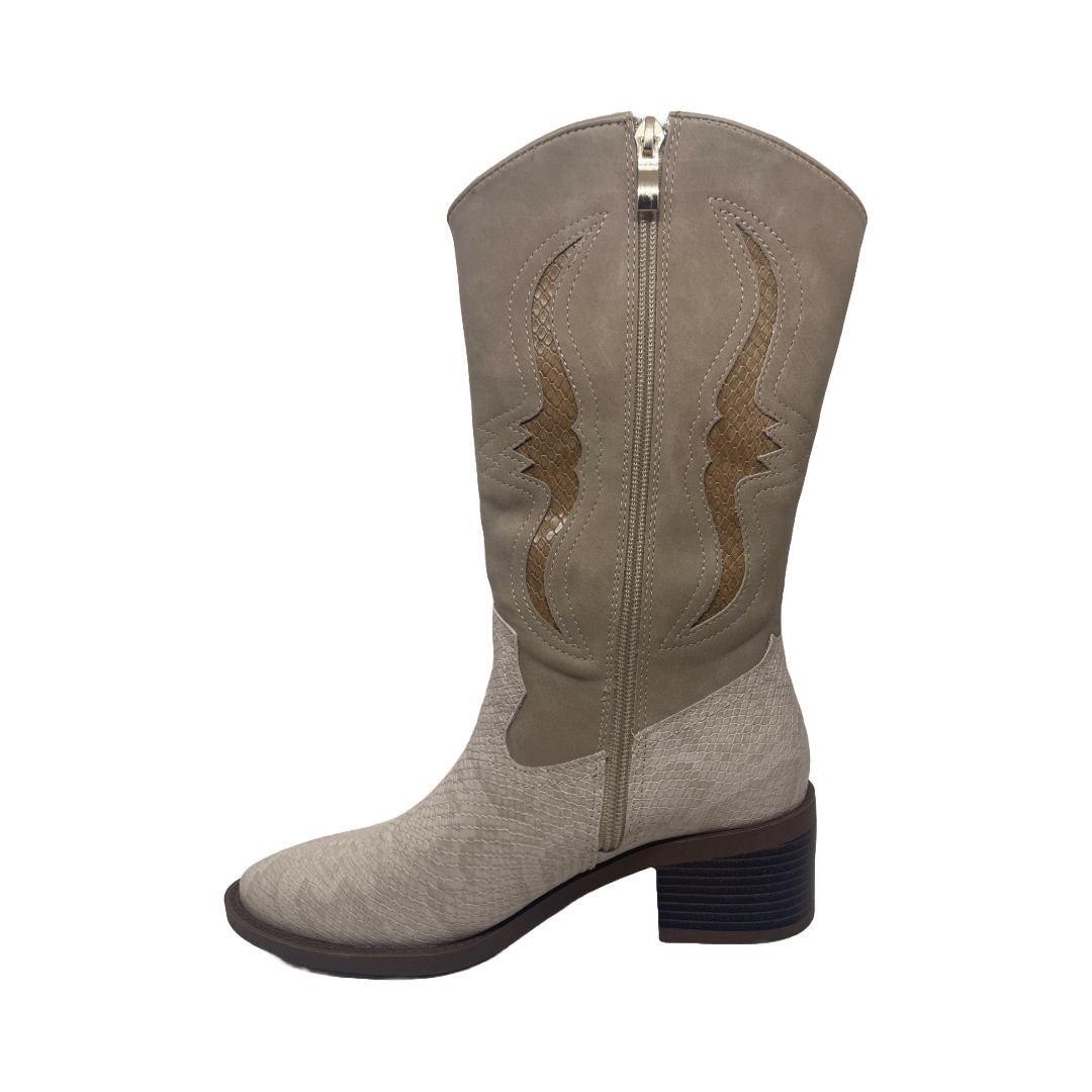 BOTAS BONNY FRANCO BEIGE | 373 - 0020 BONNY FRANCO 35 - CalzadosPaola