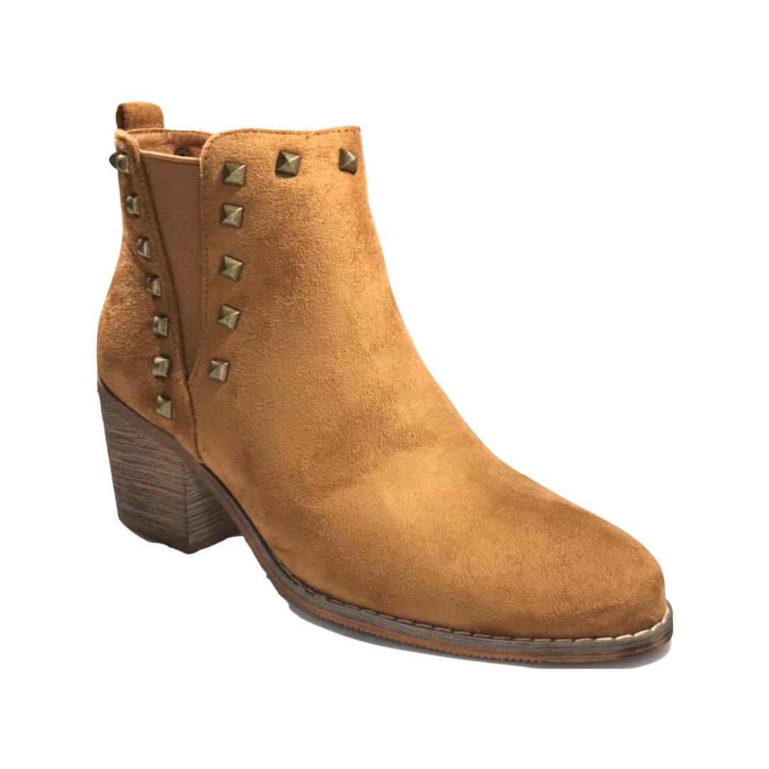 Botín Celina Rigio Camel G2016 CELINA RIGIO 40 - CalzadosPaola