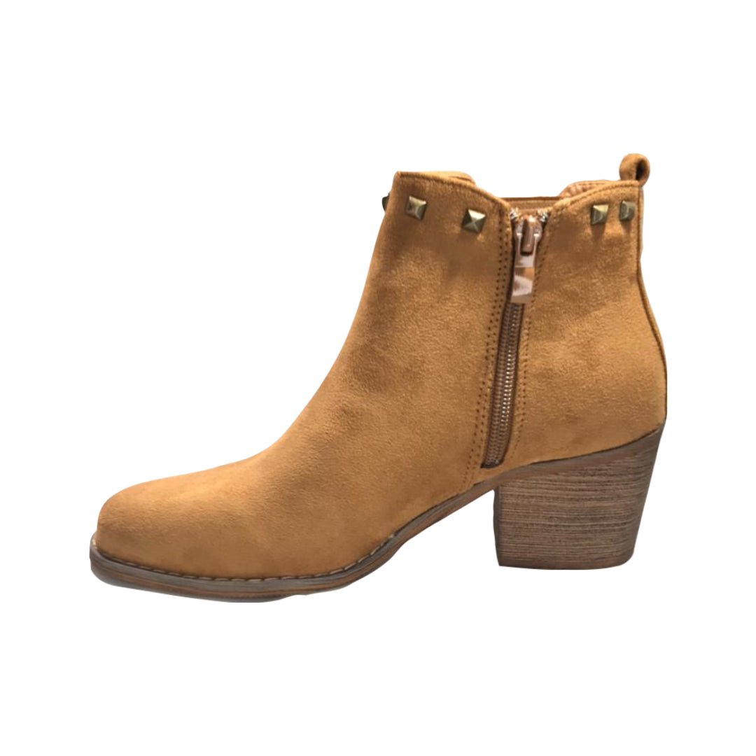 Botín Celina Rigio Camel G2016 CELINA RIGIO 40 - CalzadosPaola